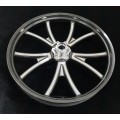 BST Torque TEK 5 Split Y-Spoke Carbon Fiber Front Wheel for the Harley Davidson, Indian, and V-Twin Custom Models - 3.5 x 16